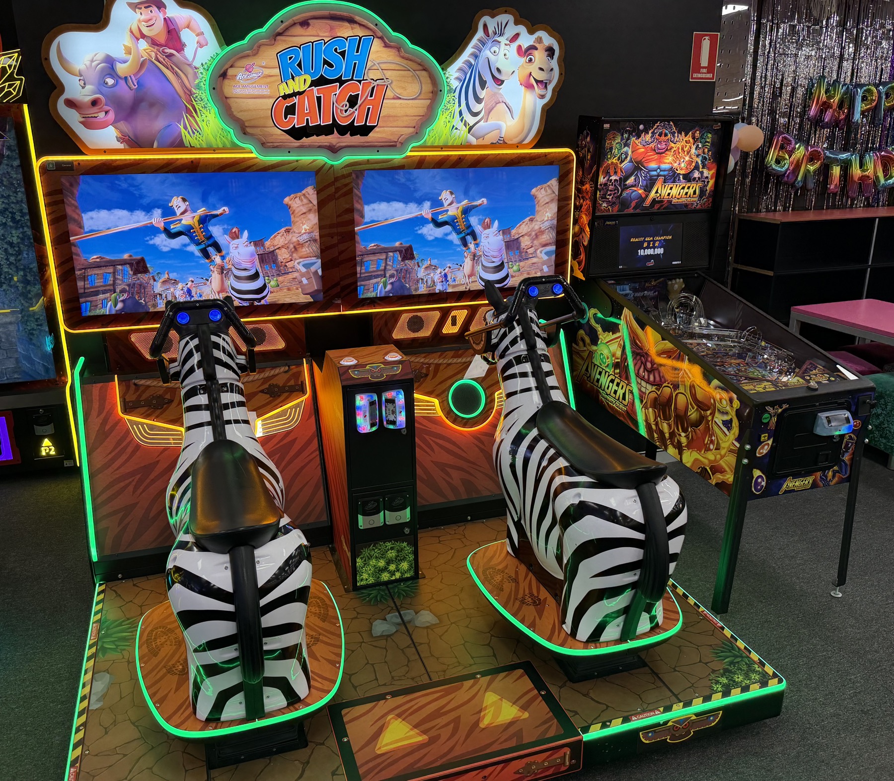Arcade games at Highlands Entertainment Centre