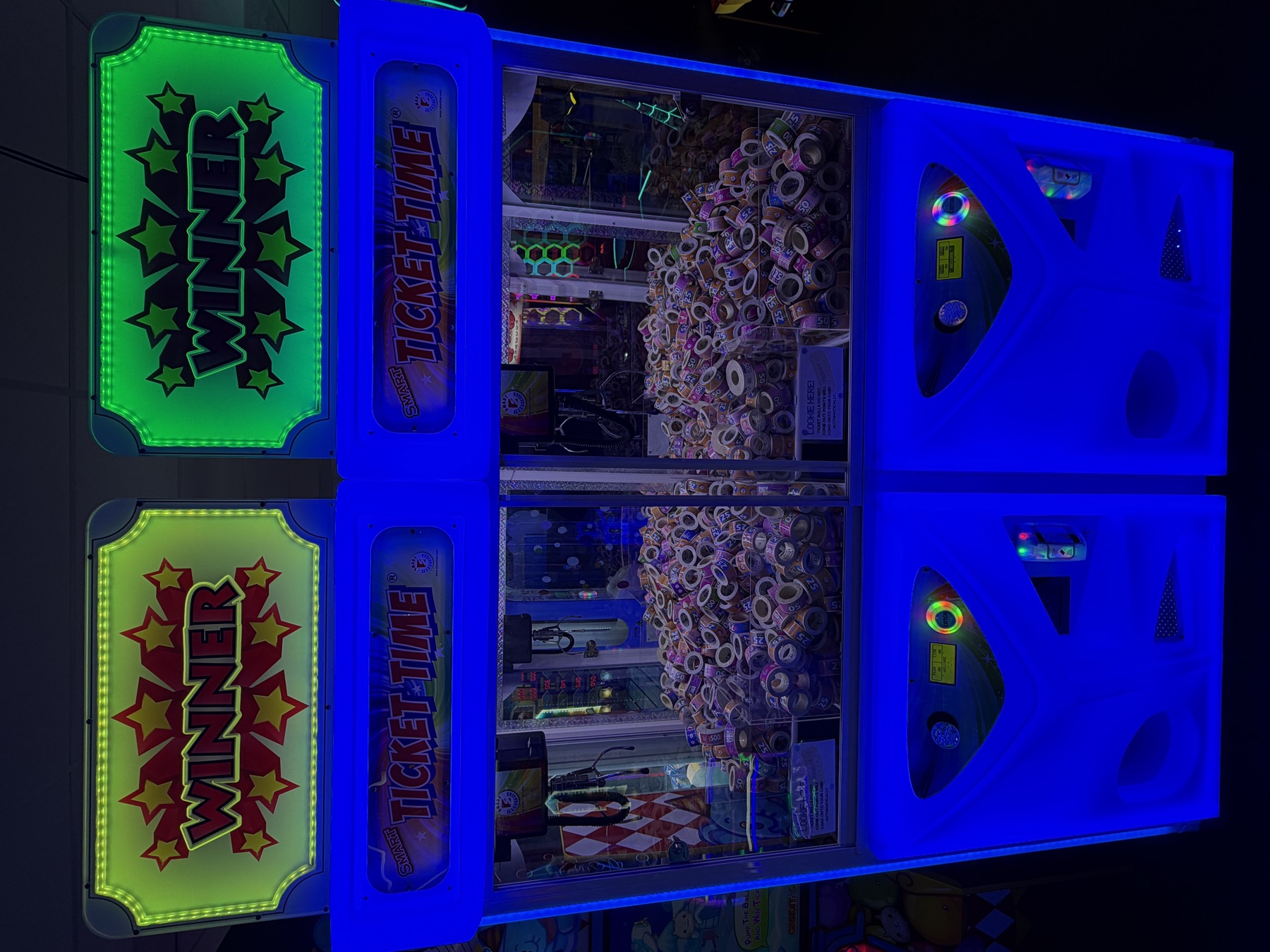 Arcade games area
