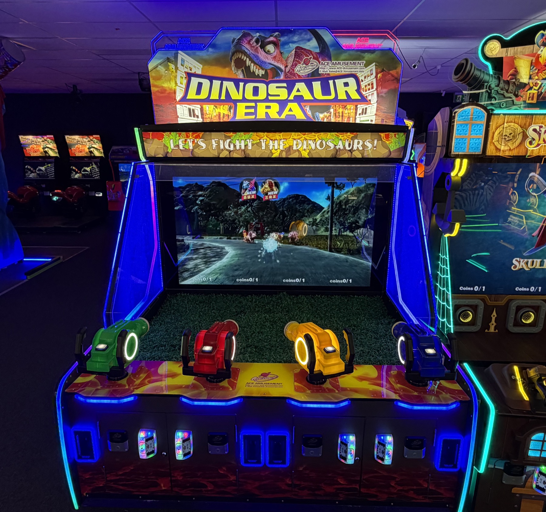 Arcade prize wall