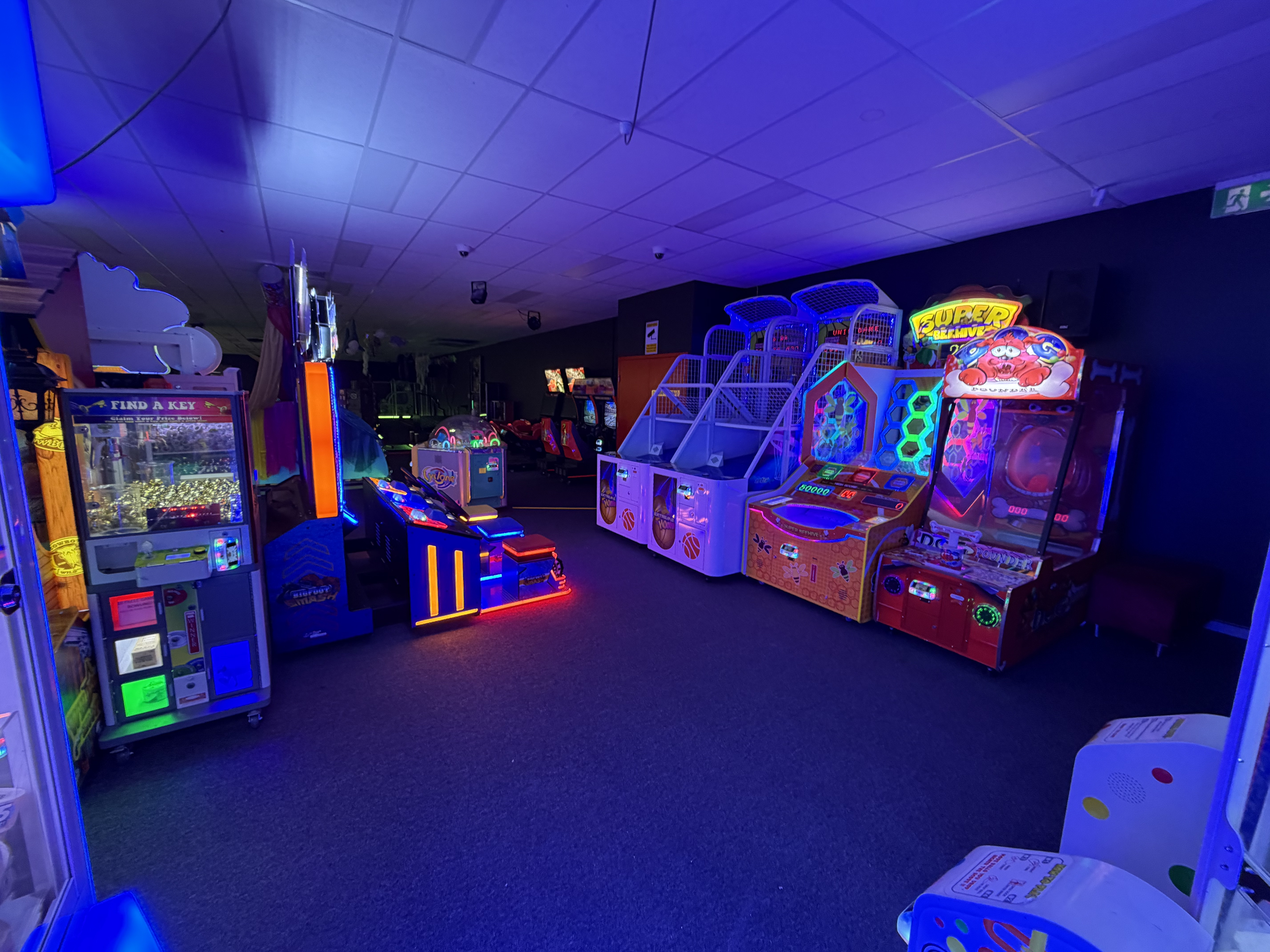 More games and venue lighting at Highlands Entertainment Centre